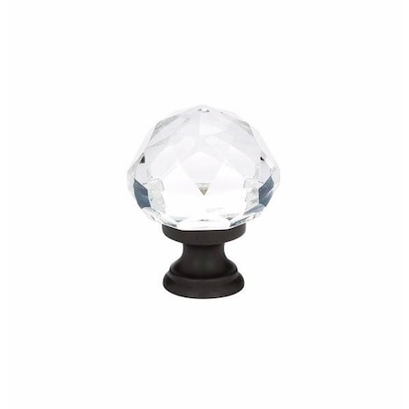 Emtek Flat Black Knobs 86003US19 86003US19